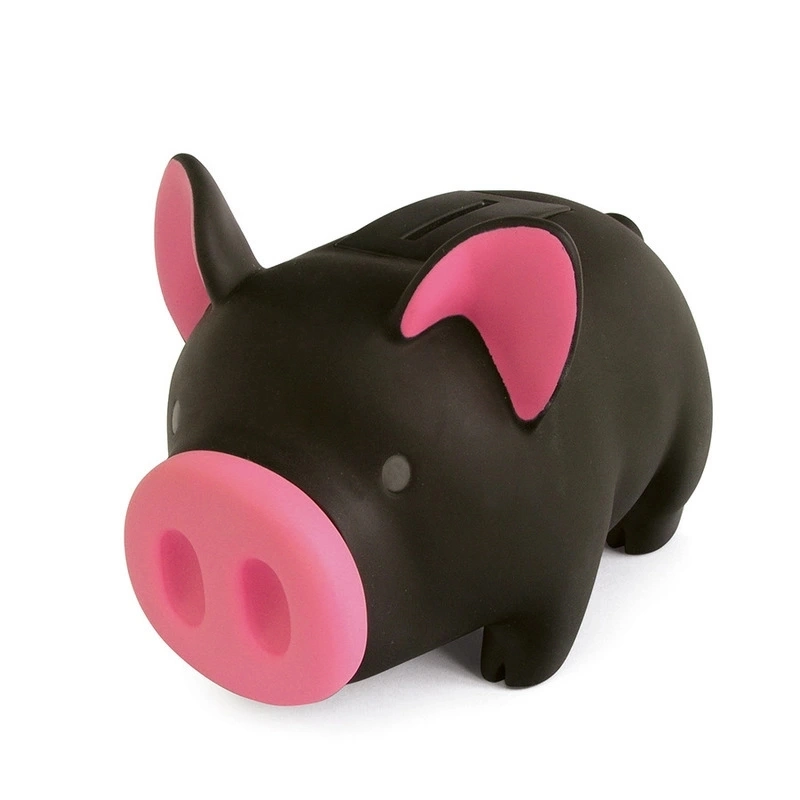 Plastic Piggy Bank in Gift Box Coin Money Storage for Kid′s Birthday