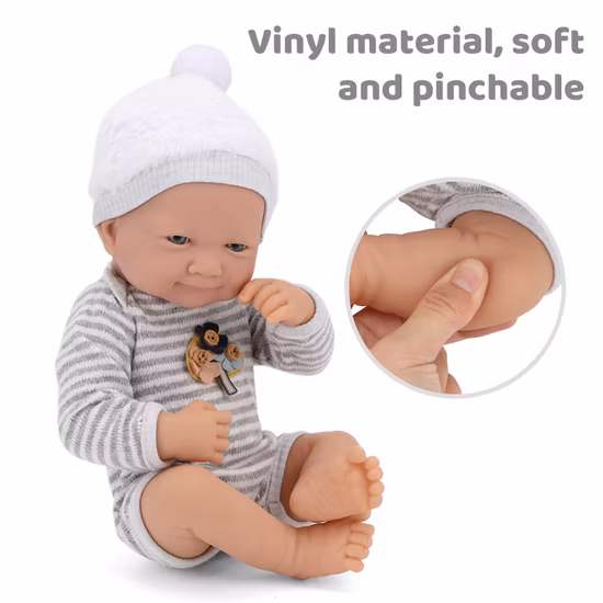 23-Zoll-Rebornpuppen aus Silikon, weich, realistisch, Prinzessin-Mädchen-Babypuppe