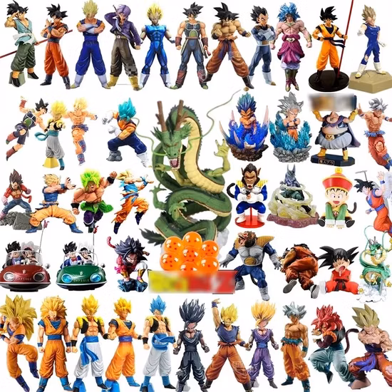 Tombotoys Juguetes Dragon Ball Custom Action Figure Spielzeug Kinder Kinder Kunststoff Spielzeug Großhandel Naruto Action Anime Figur