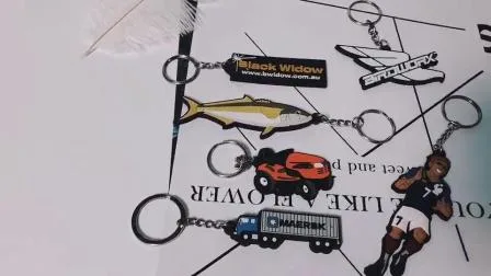 Cartoon-Silikon-geprägter Llavero-kundenspezifischer Schaumstoff-Schlüsselanhänger, Großhandel, Werbegeschenk, niedlicher Schlüsselanhänger, 3D-PVC-Weichgummi-Schlüsselanhänger